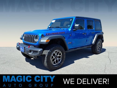 2025 Jeep Wrangler Rubicon Blue Certified
