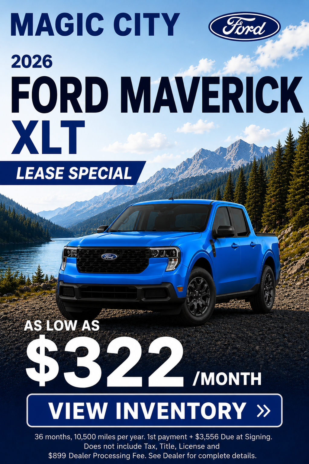 2026 Maverick Lease Special